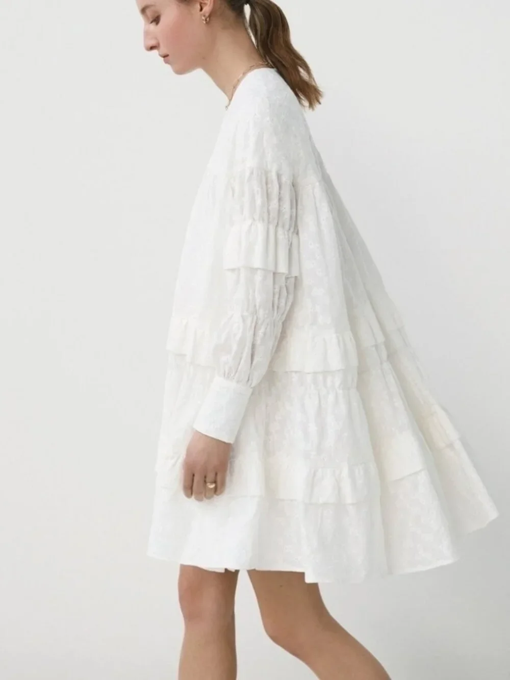 &Daughter Freda Tiered Dress - Picture 5 of 12